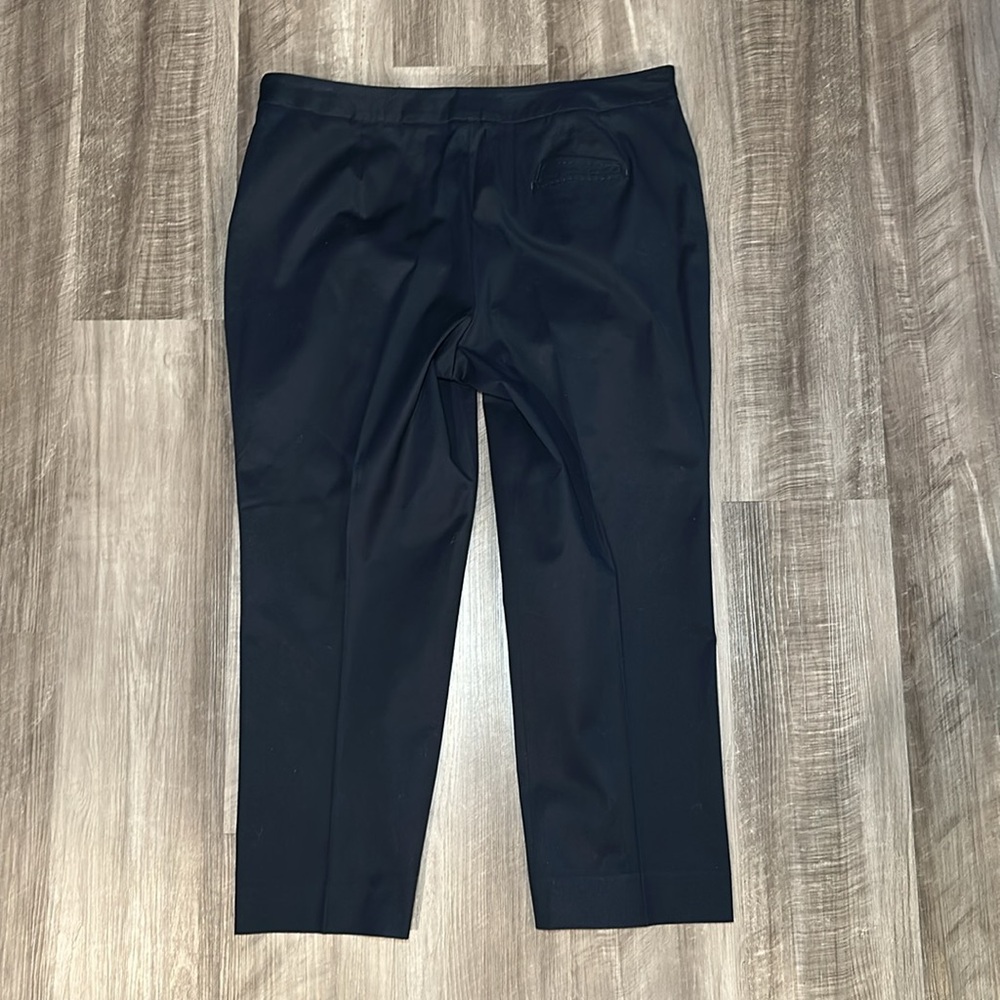 Faconnable Split Hem Crop Slacks - 16 - image 2